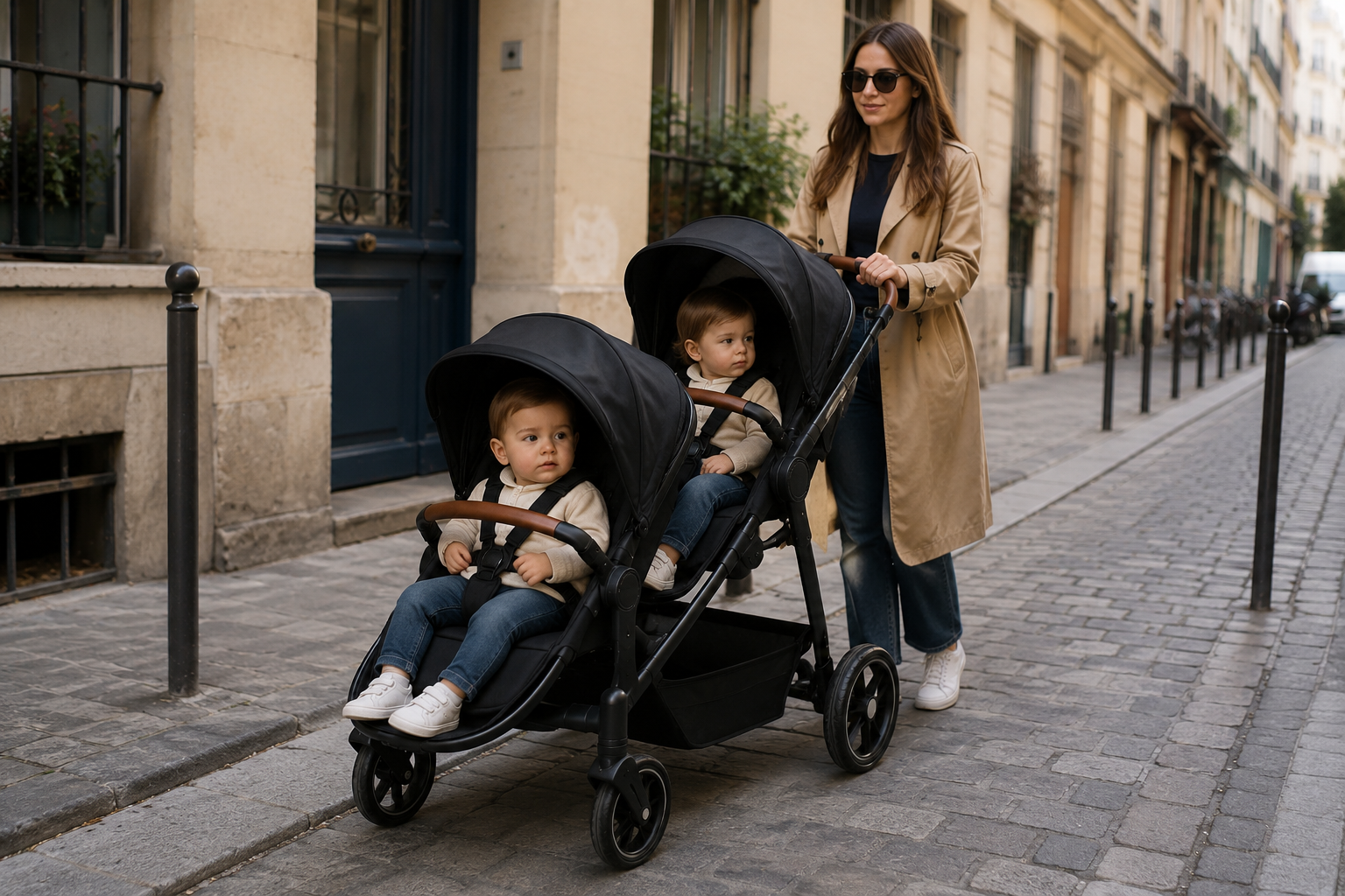 Quelle poussette choisir pour des jumeaux ou deux jeunes enfants ? Image