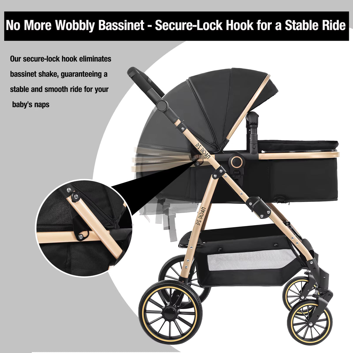 Poussette Bébé Confort Pliable 3-en-1
