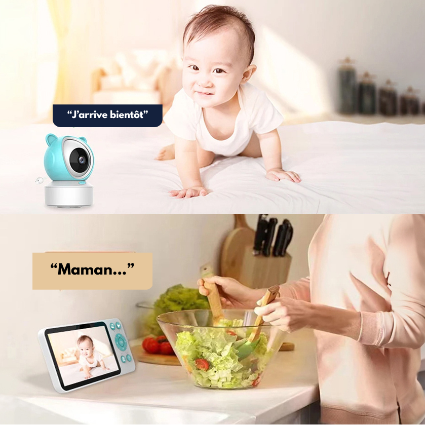 Babyphone avec Caméra Panoramique