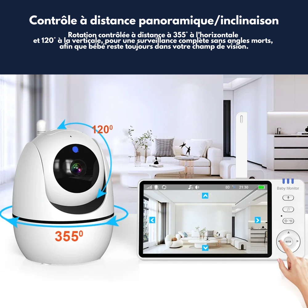 Babyphone avec Caméra sans Wifi