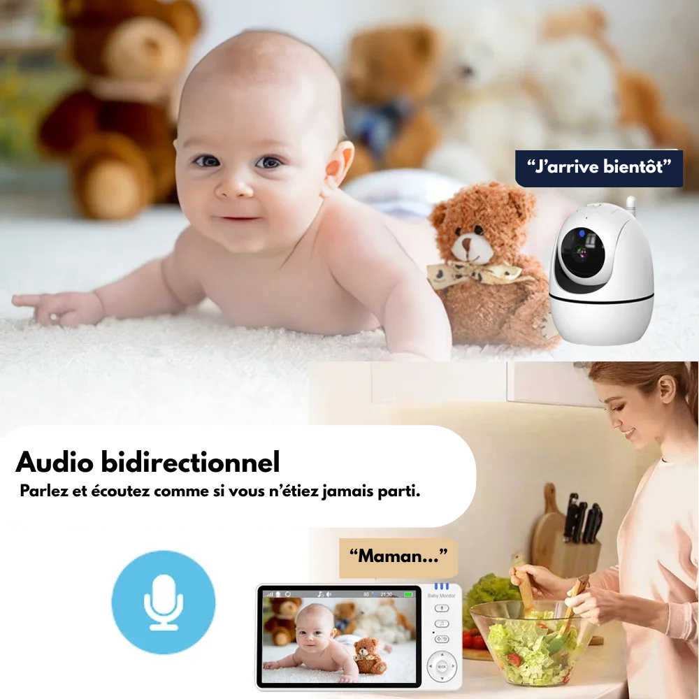 Babyphone avec Caméra sans Wifi