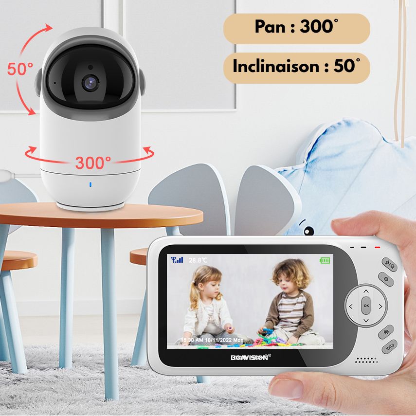 Babyphone de Surveillance Longue Distance