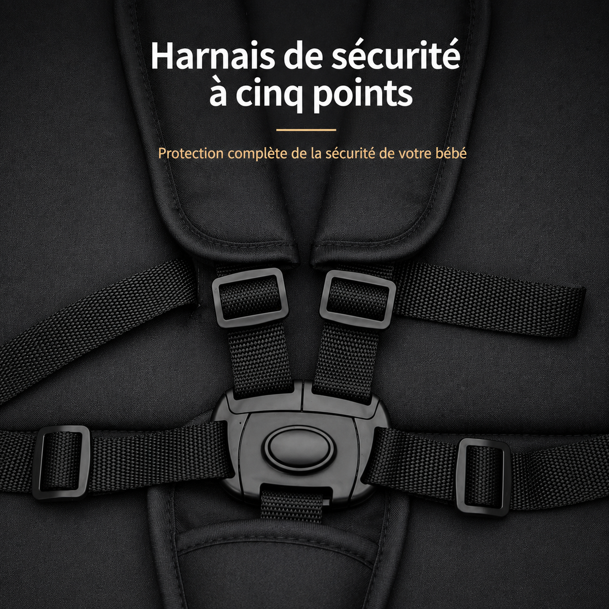 harnais de securite poussette bebe