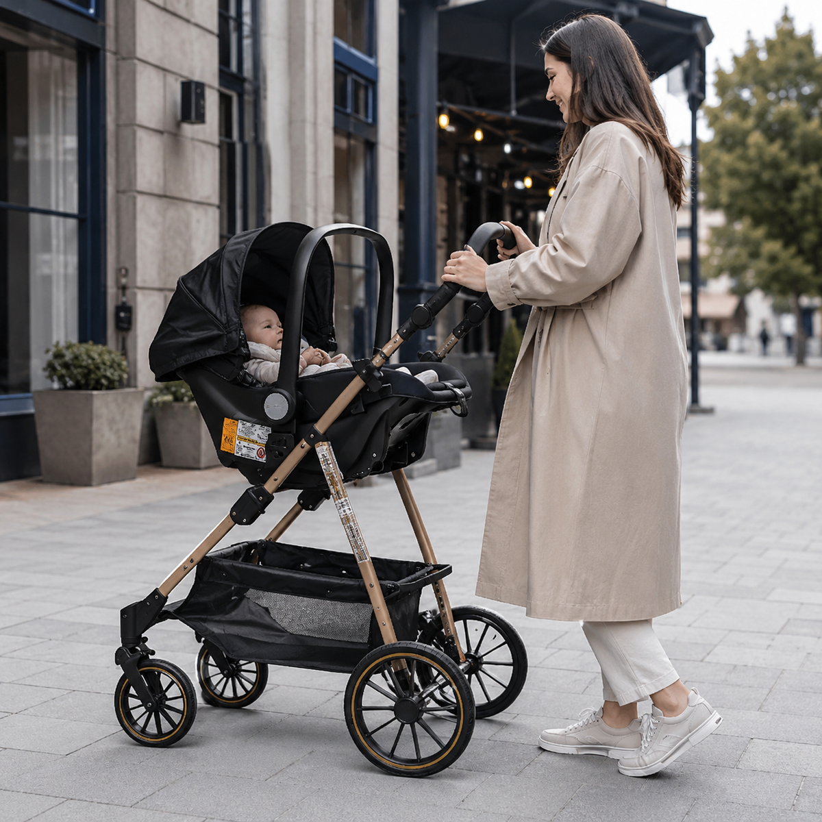 poussette bebe confort pliable 3 en 1